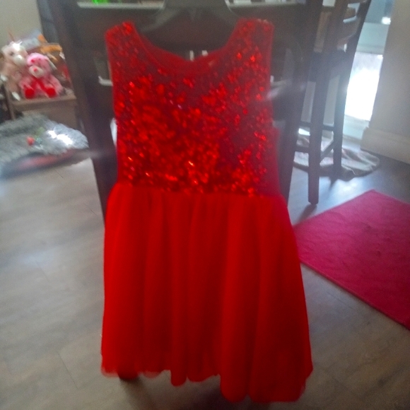 NWOT GIRLS SIZE 6X CHRISTMAS DRESS - Picture 1 of 4